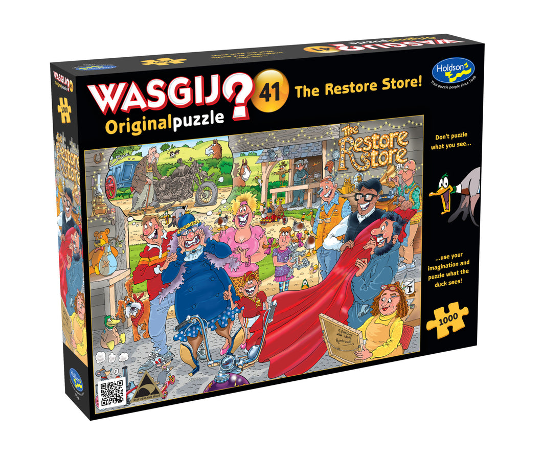 #41 The Restore Store! - 1000 Piece Jigsaw Puzzle - Wasgij Original - Holdson