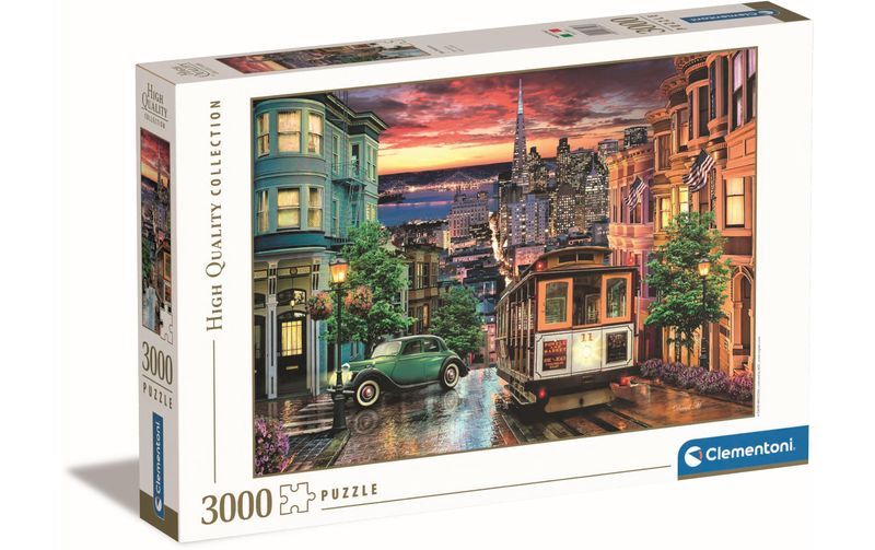 San Francisco - 3000pc Jigsaw Puzzle - HQ - Clementoni