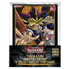 Load image into Gallery viewer, Yugi & Kaiba Quarter Century - 9 Pkt Portfolio - Yu Gi Oh