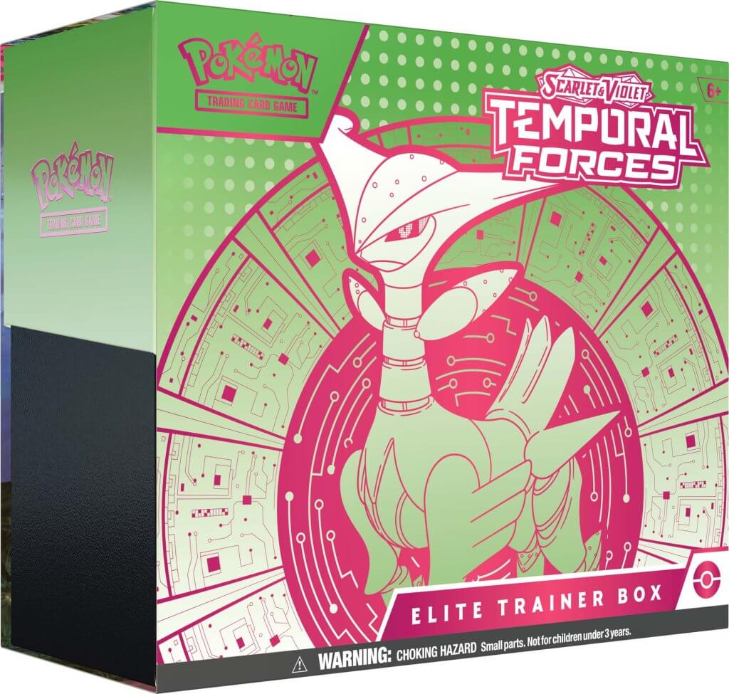 Temporal Forces (Iron Leaves) Elite Trainer Box - Scarlet & Violet - Pokemon