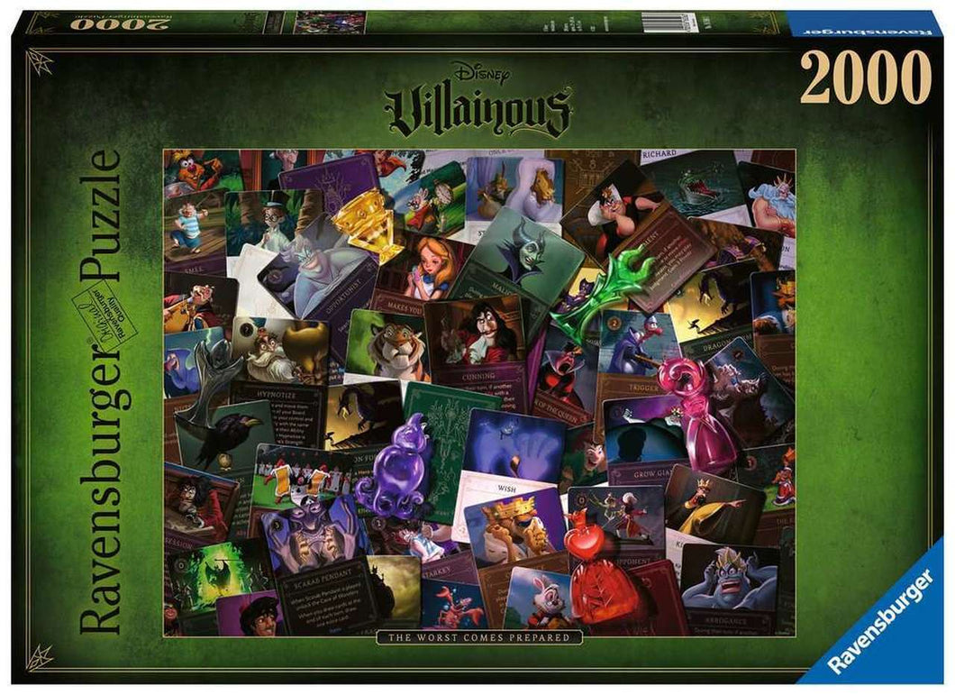 The Worst Comes Prepared - Disney Villainous - 2000pc Jigsaw Puzzle - RB165063
