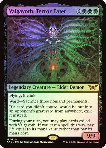 Valgavoth, Terror Eater (Foil) #0120 Bk M [DSK] – Mega Games Penrith