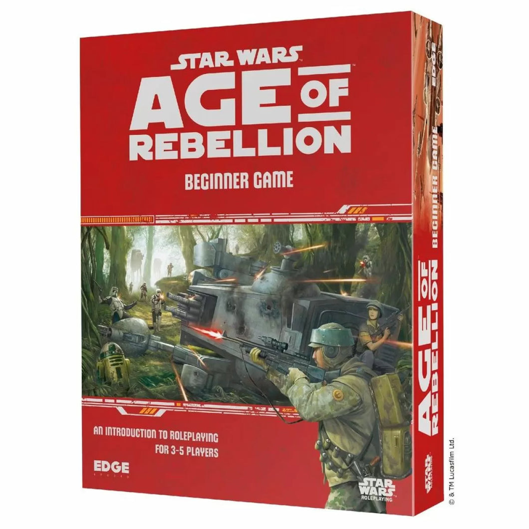 Age of Rebellion: Beginner Game (Starter Kit) - 2nd Edition - Star Wars RPG