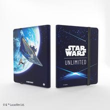 Load image into Gallery viewer, Cardback Blue - 18 Pocket Casual Album - Star Wars Unlimited - Gamegenic