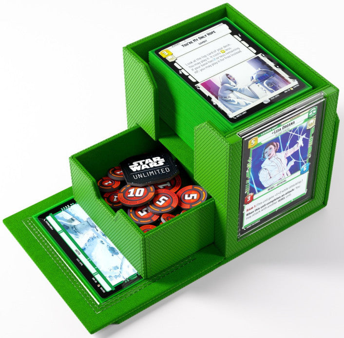 Green - Deck Pod - Star Wars Unlimited - 60+ Deck Box - Gamegenic