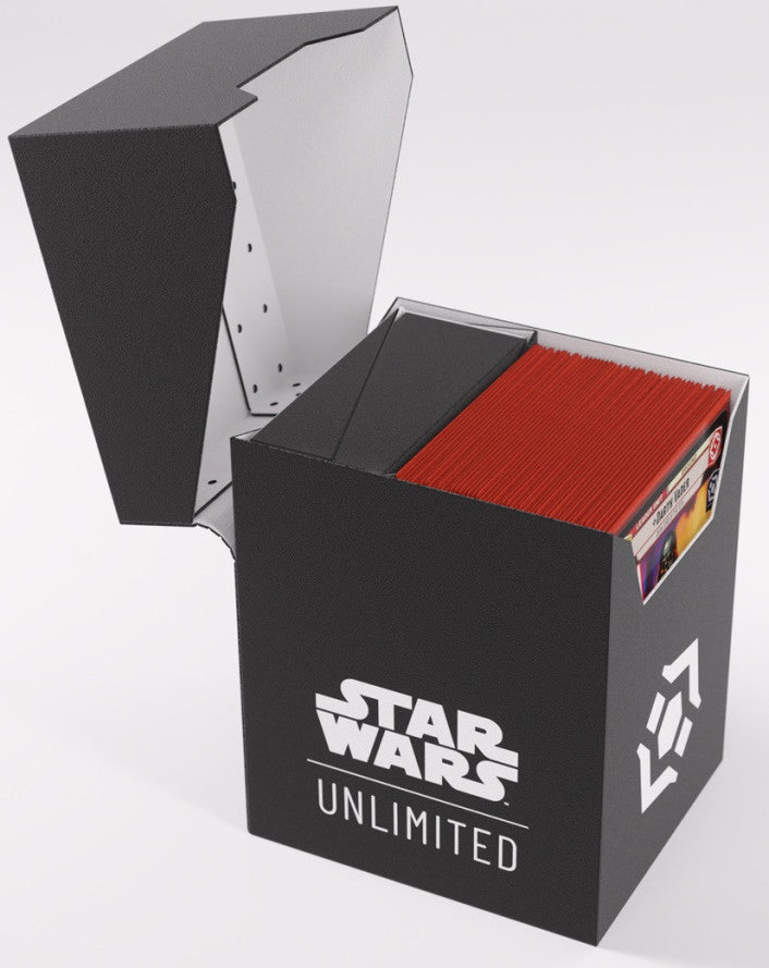 Black/White - Soft Crate - Star Wars Unlimited - 60+ Deck/Token Box - Gamegenic