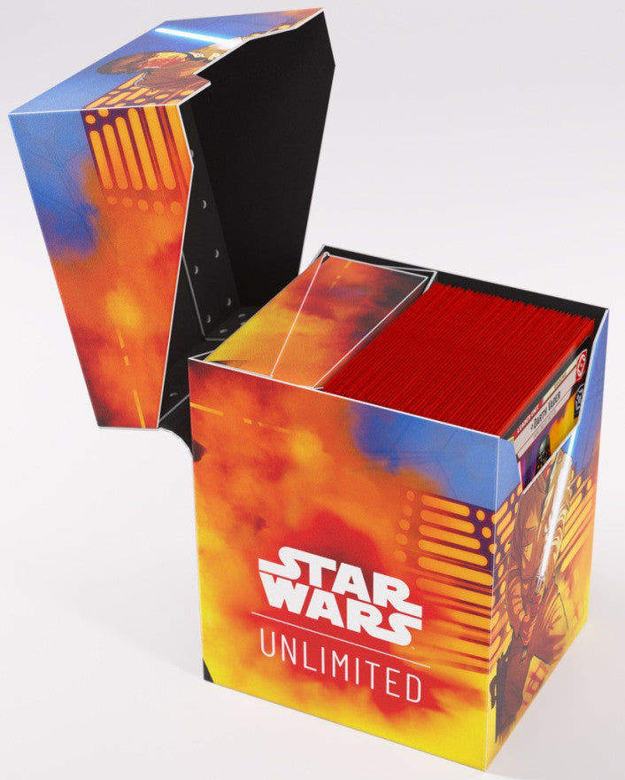 Luke/Vader - Soft Crate - Star Wars Unlimited - 60+ Deck/Token Box - Gamegenic