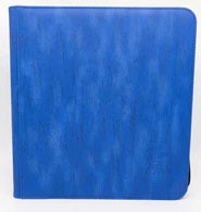 Blue Wood Grain 12pkt Card Binder - Zippered - 480 Cards - Game Mate
