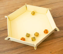 Load image into Gallery viewer, Yellow Hex Dice Tray 8in - LPG