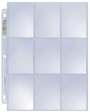 Load image into Gallery viewer, Ultra Pro Card Page Protector Platinum Series 9 Pocket Page (One Page) - Mega Games Penrith