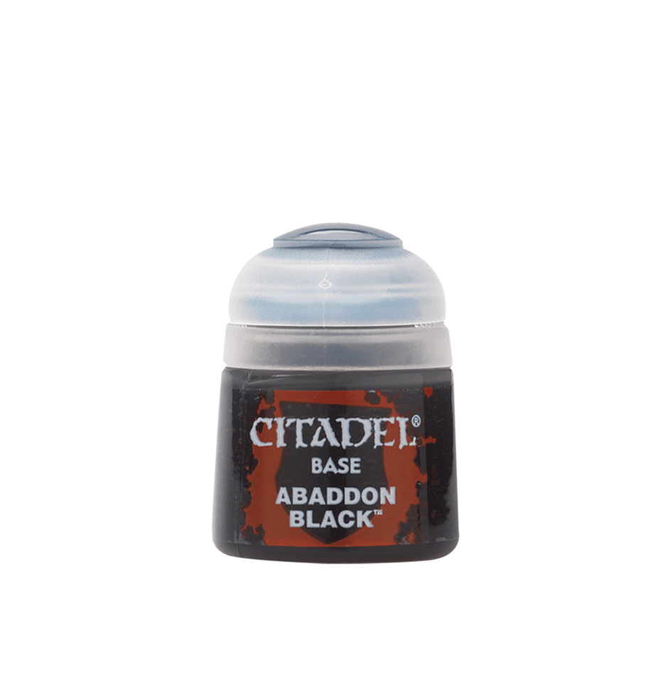 Citadel Base Abaddon Black Paint - Mega Games Penrith
