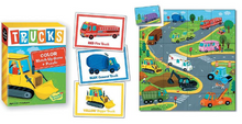 Load image into Gallery viewer, Trucks Colour Match Up Game - 24 Pieces