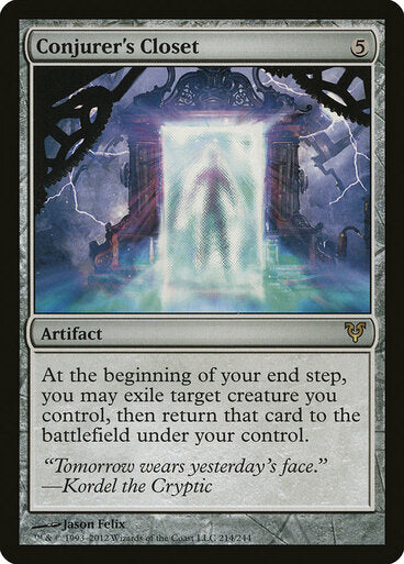 card conjurer mtg Conjurer's Closet #214 C R [AVR] – Mega Games Penrith