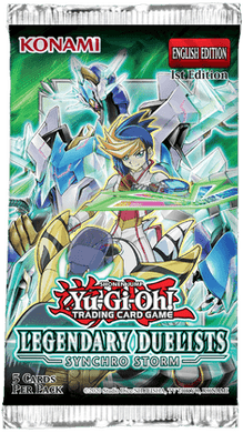 Yu Gi Oh Legendary Duelists Sychro Storm Booster - Mega Games Penrith