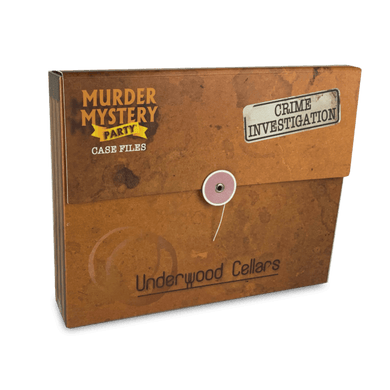 Murder Mystery Party Case Files - Underwood Cellars - Mega Games Penrith