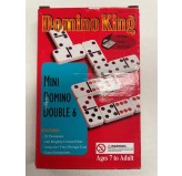Domino King D6 Mini Dominoes Colour Dots