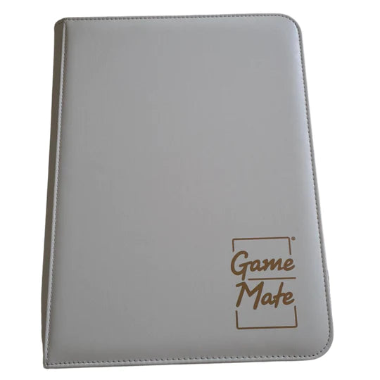 how much to get baseball cards graded White High-Class - 9pkt Card Binder - Zippered - 360 Cards