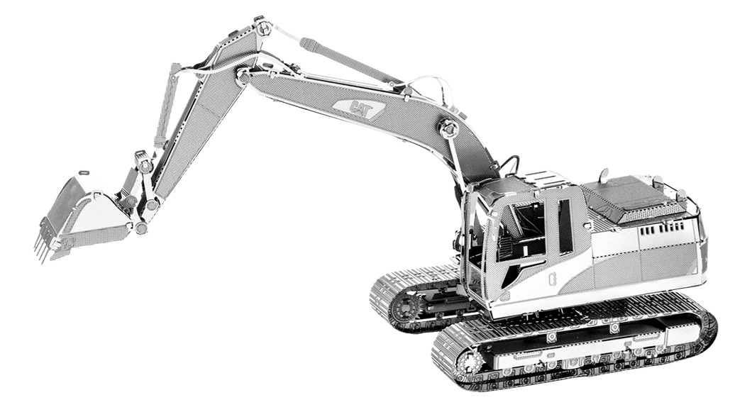 Cat Excavator - Metal Earth