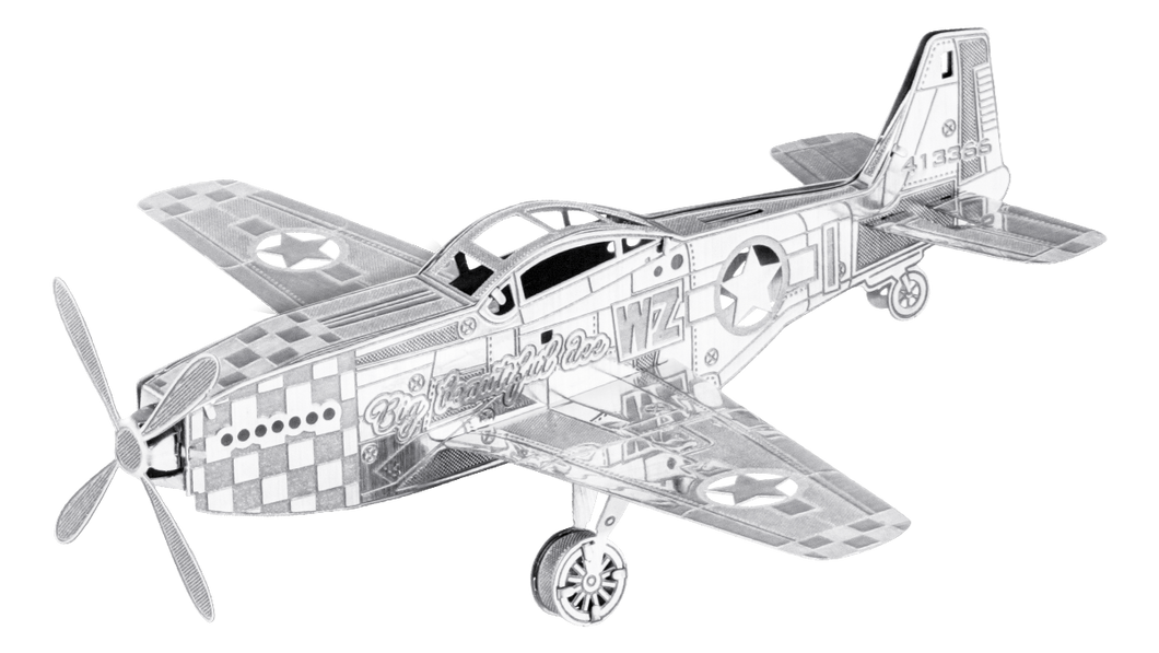 P-51 Mustang - Metal Earth