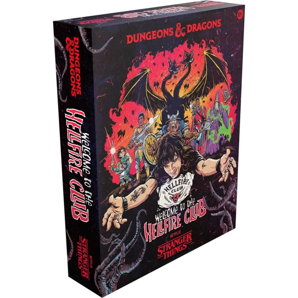 Stranger Things: Welcome to the Hellfire Club Board Game - D&D