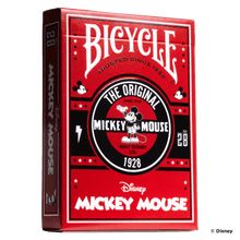 Load image into Gallery viewer, Disney Classic - Mickey Mouse inspired - Playing Cards - Bicycle
