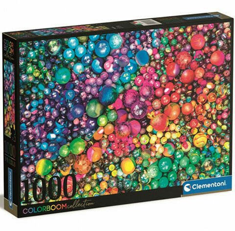 Marbles - 1000pc Jigsaw Puzzle - Colorboom Collection - Clementoni