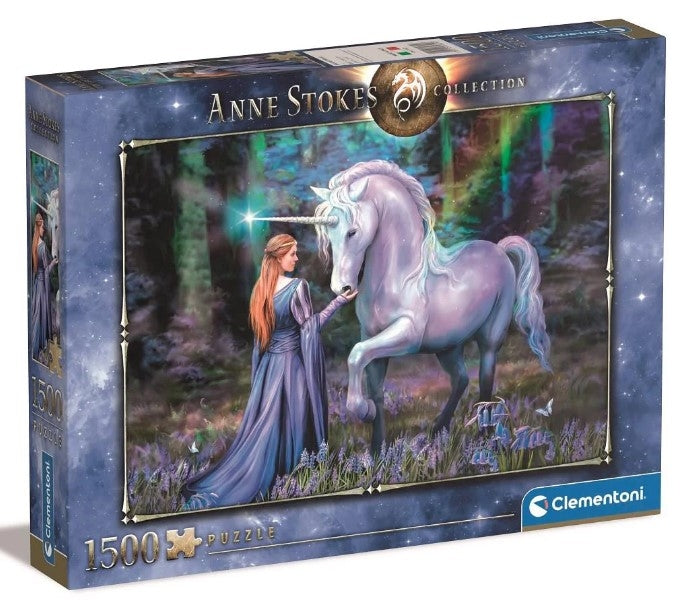 Bluebell Wood - 1500pc Jigsaw Puzzle - Anne Stokes - Clementoni