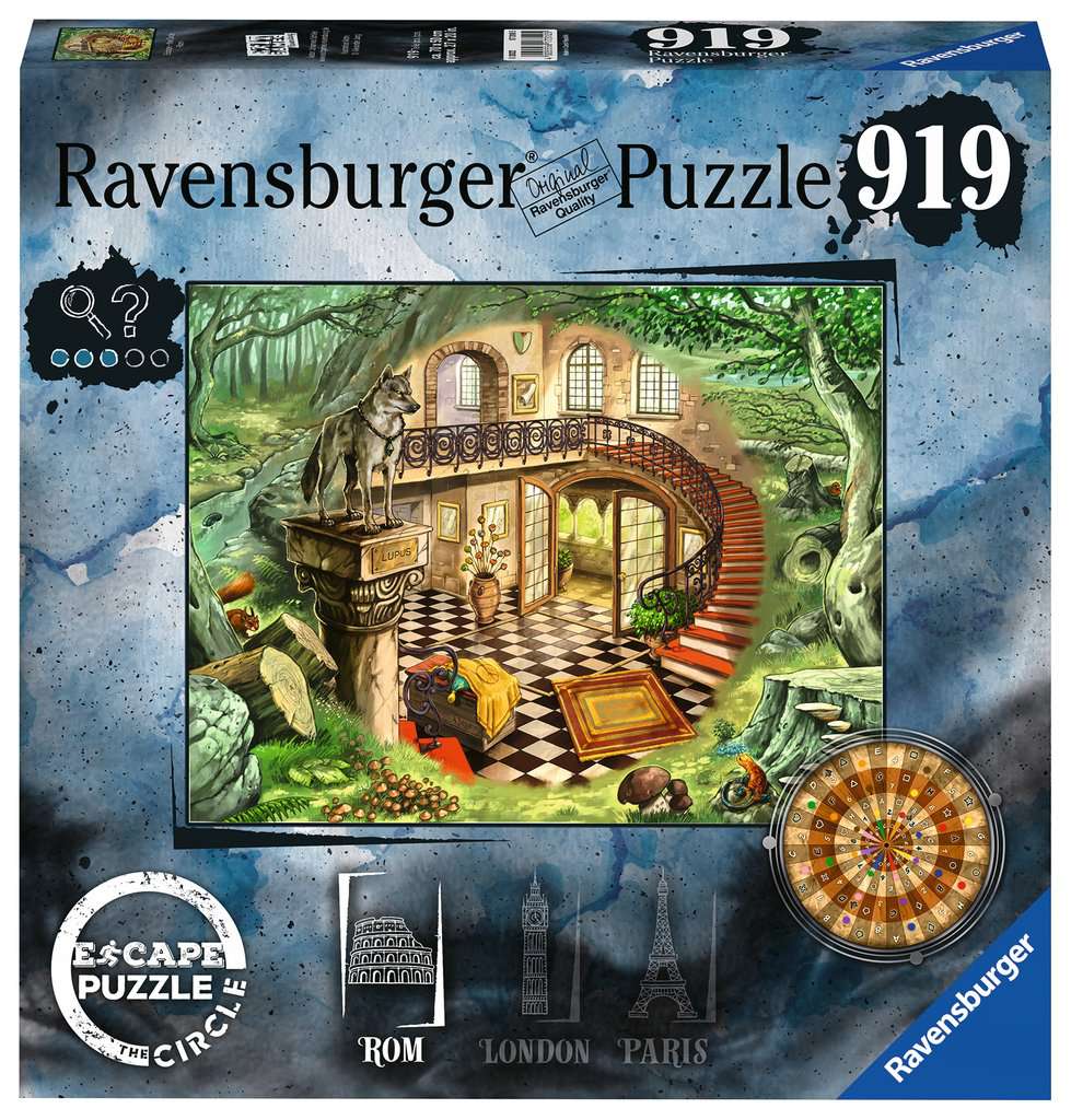 Escape the Circle: Rome - 919pc ESCAPE Jigsaw Puzzle - RB173105