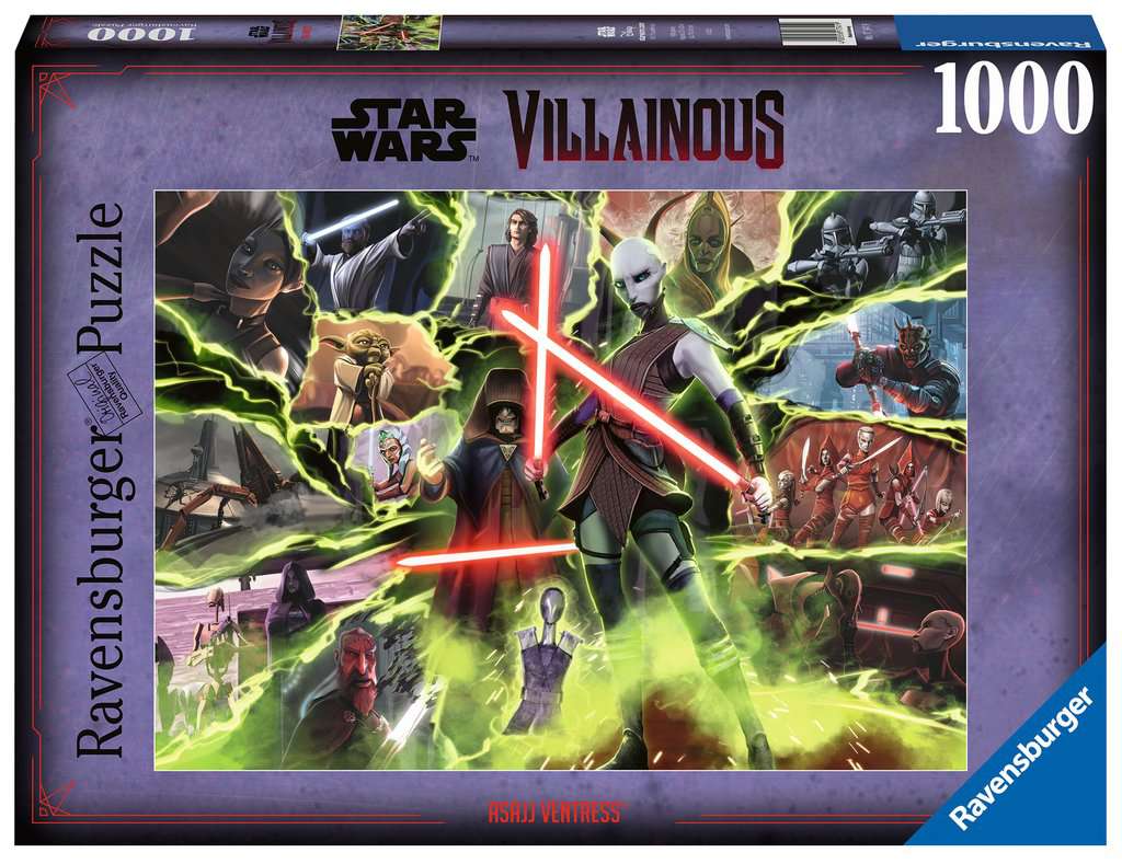 Asajj Ventress - Star Wars: Villainous - 1000pc Jigsaw Puzzle - RB173419