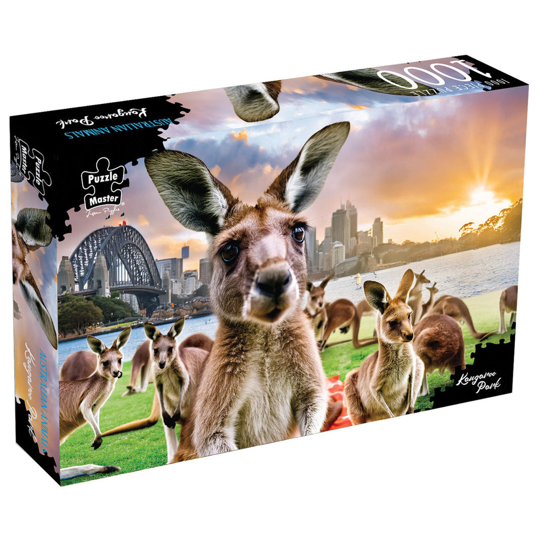 Kangaroo Park - Australian Animals - 1000pc Jigsaw Puzzle - BMS016948