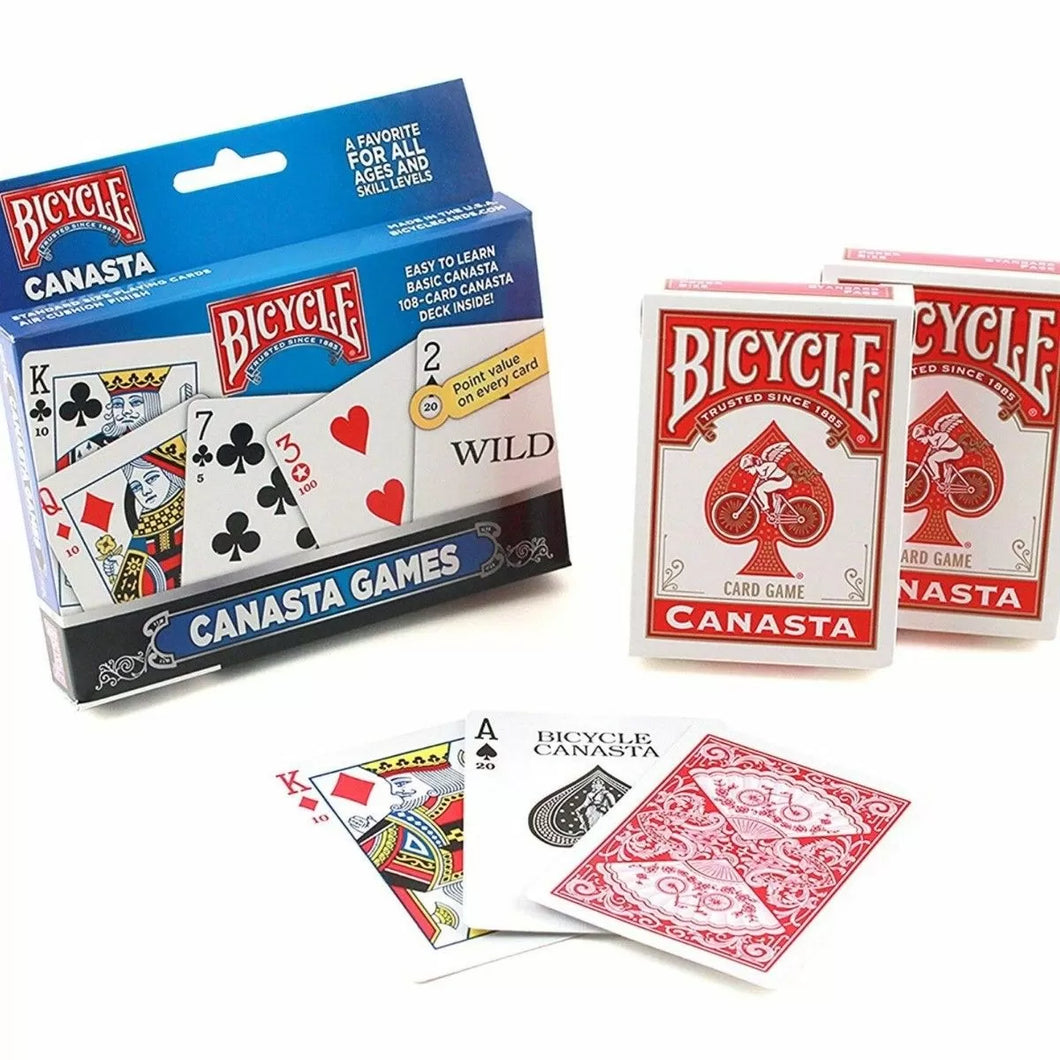 Bicycle Canasta Twin Pack w/Points