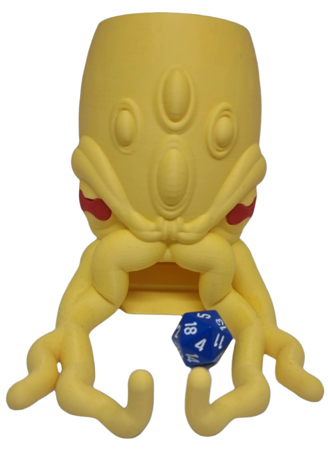 Cthulhu Dice Tower - Yellow - CP