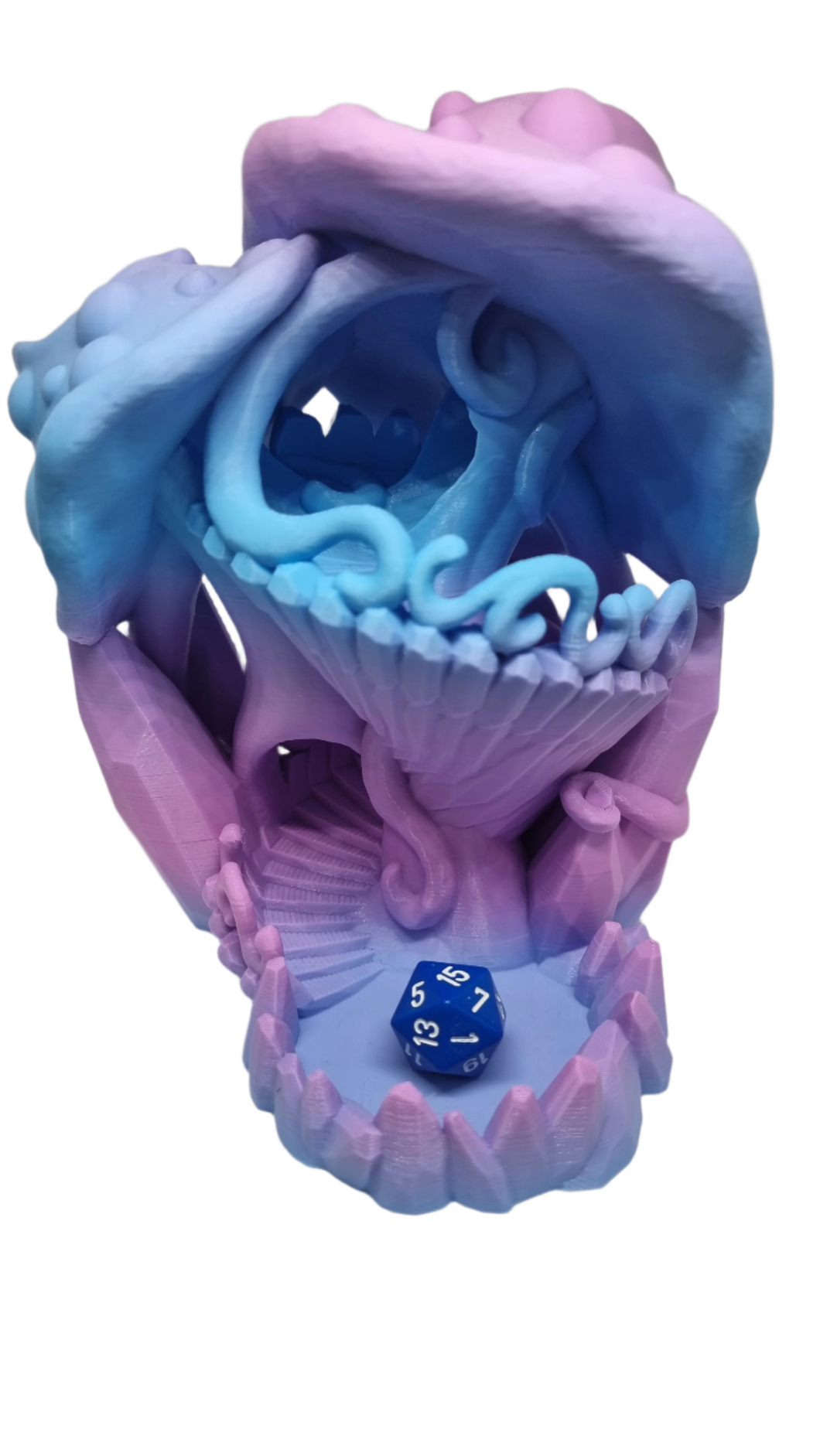Mushroom Dice Tower - Pastel Pink/Blue - CP