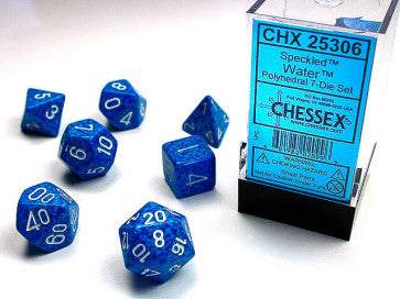 Speckled Water - Polyhedral Dice Set (7) - Chessex