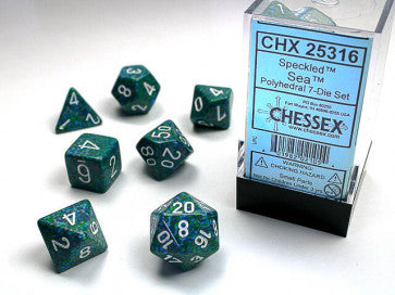 Speckled Sea - Polyhedral Dice Set (7) - Chessex