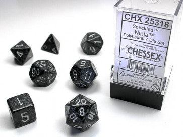 Speckled Ninja - Polyhedral Dice Set (7) - Chessex