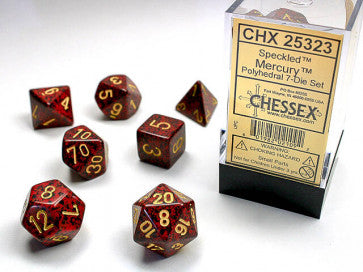 Speckled Mercury - Polyhedral Dice Set (7) - Chessex