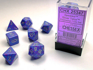 Speckled Silver Tetra - Polyhedral Dice Set (7) - Chessex