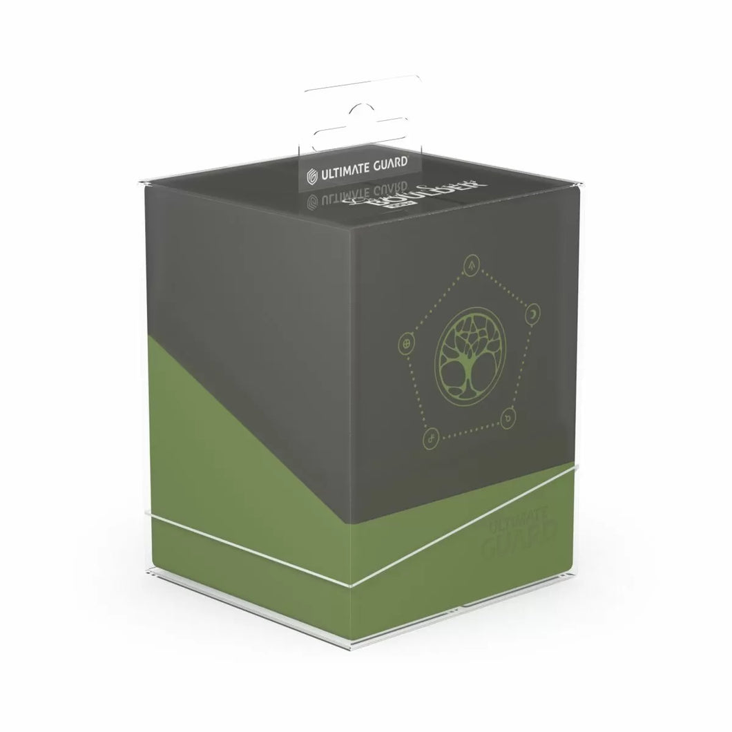 Druidic Secrets: Arbor (Olive Green) - Boulder Deck Box - 100+ Std Size - Ultimate Guard