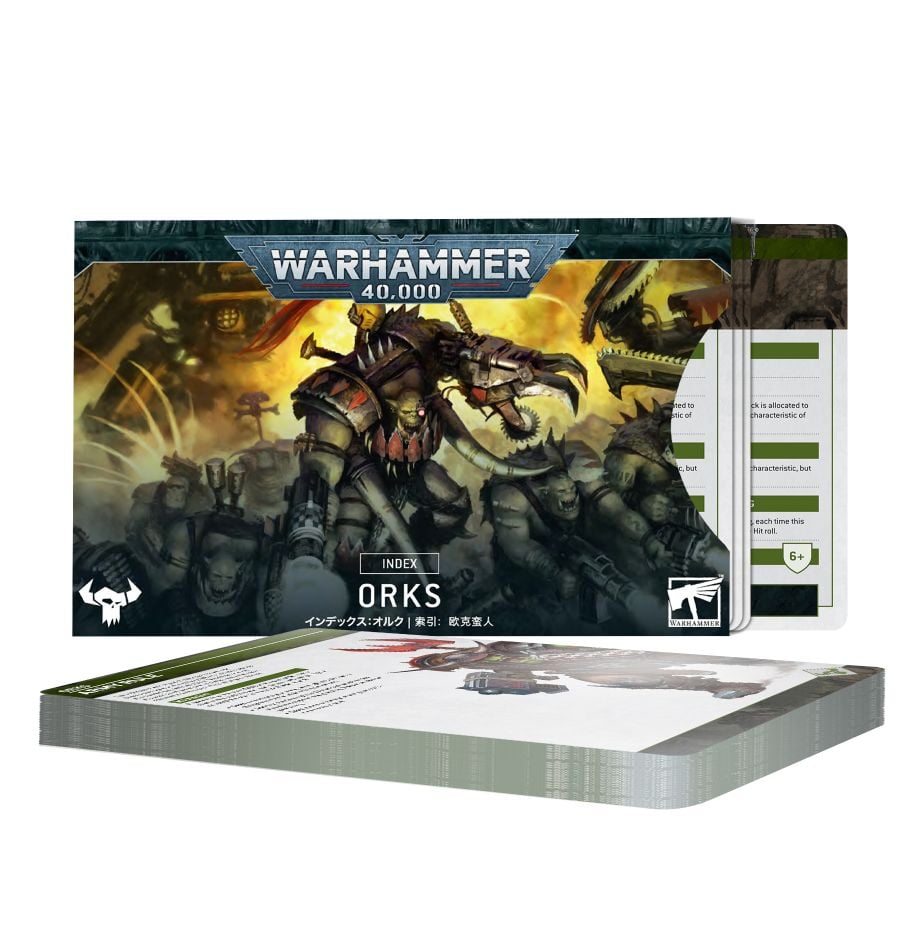 Orks - Xenos Index Cards - Warhammer 40,000