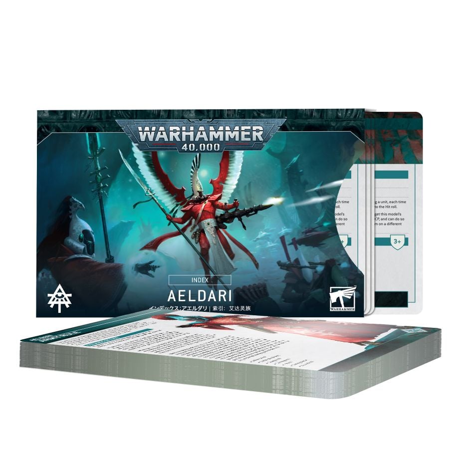 Aeldari - Xenos Index Cards - Warhammer 40,000