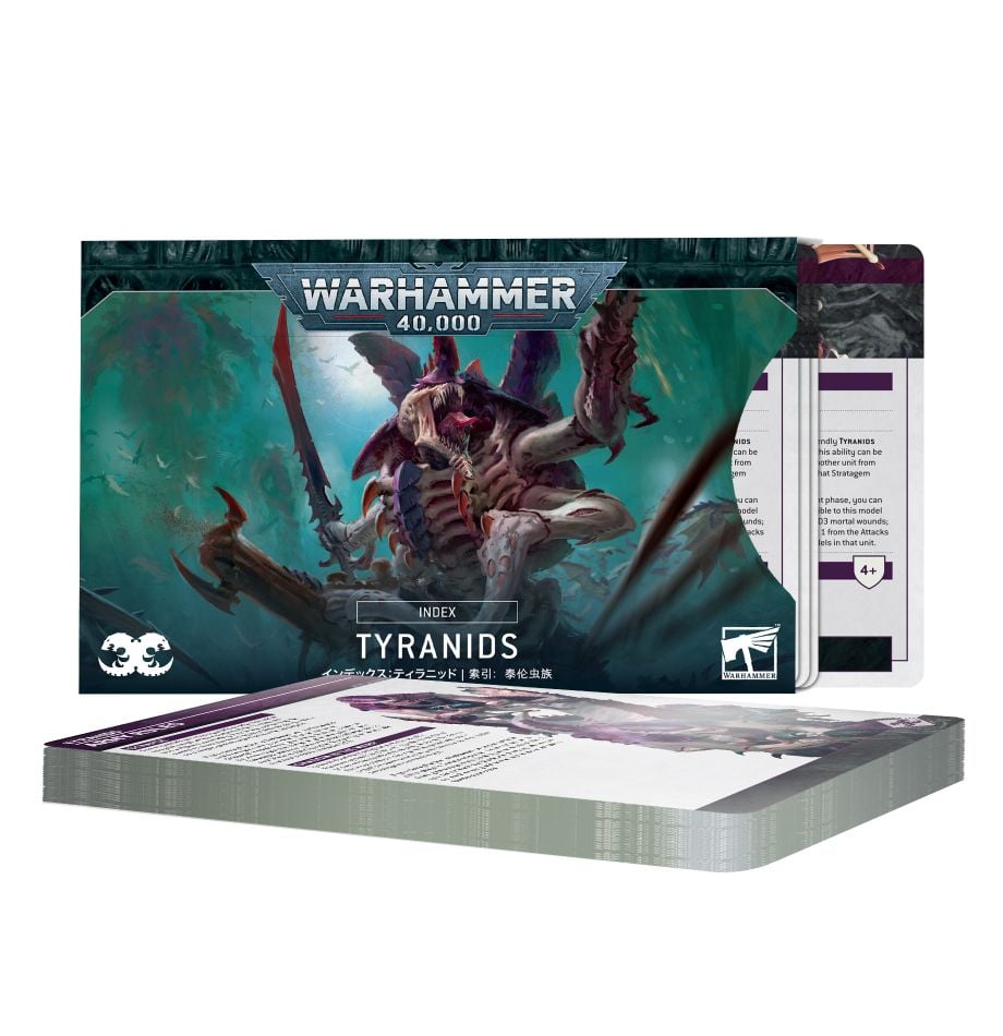 Tyranids - Xenos Index Cards - Warhammer 40,000
