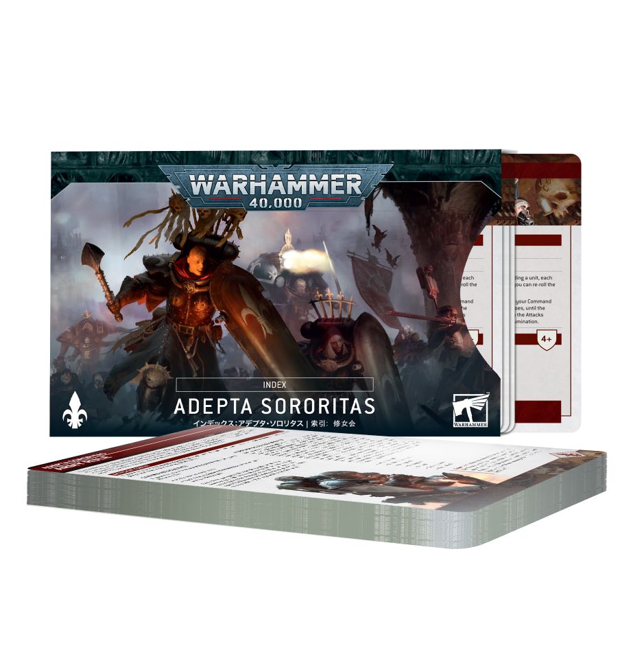 Adepta Sororitas - Imperium Index Cards - Warhammer 40,000