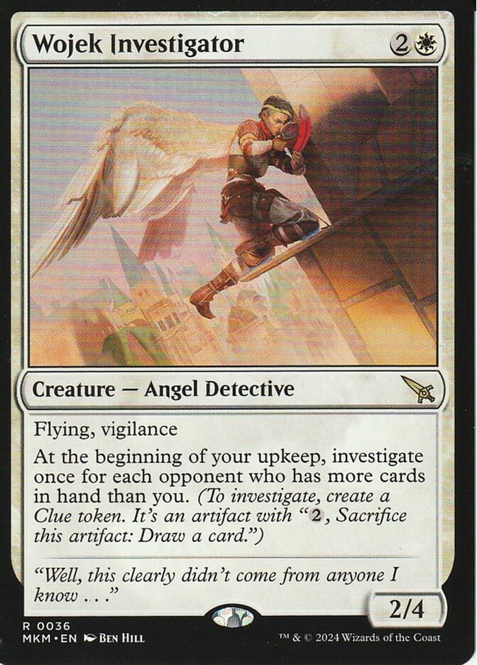 Wojek Investigator #0036 [MKM] (red)