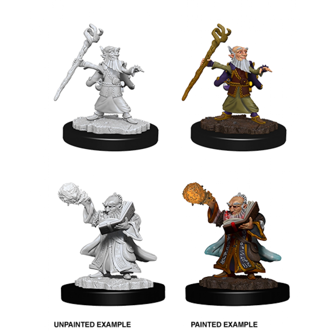 Gnome Wizard - Male - D&D Nolzurs Marvelous Unpainted Miniatures