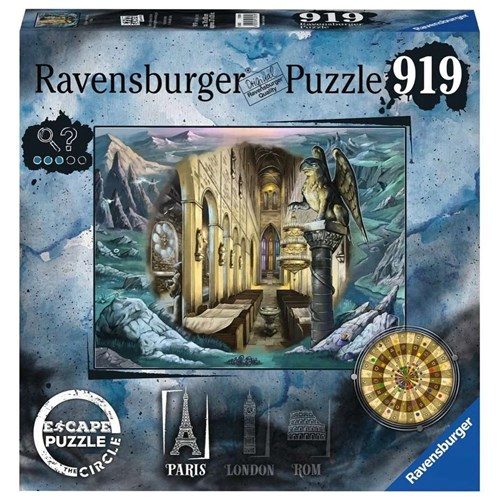 Escape the Circle: Paris - 919pc ESCAPE Jigsaw Puzzle - RB172818