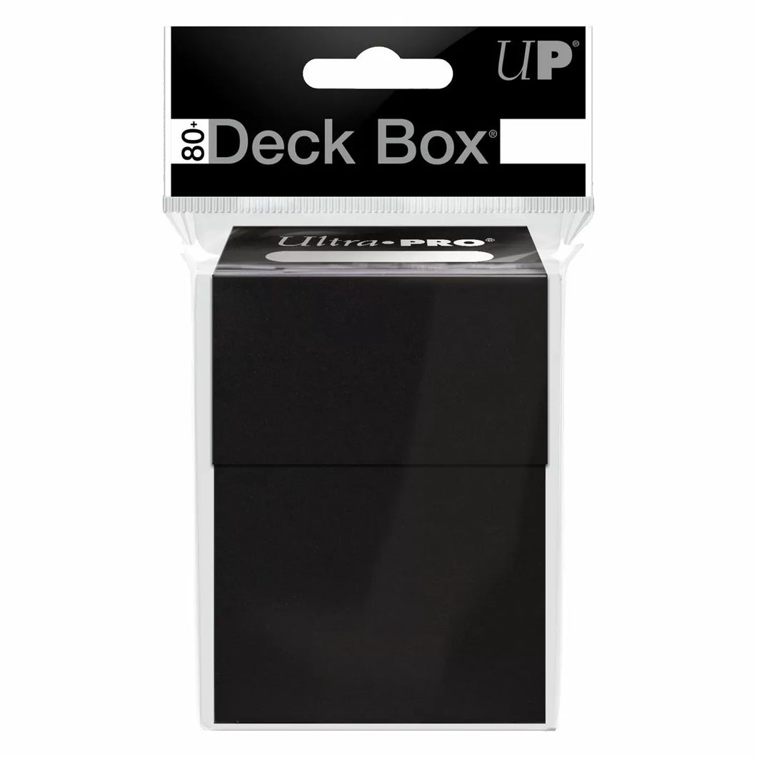 Black Deck Box - 80ct Std Size - Ultra Pro