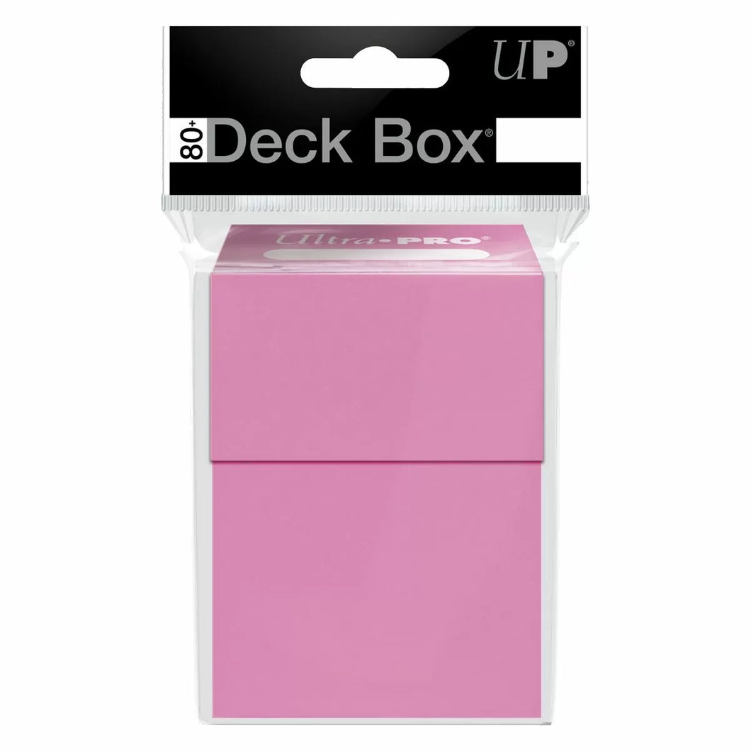 Pink Deck Box - 80ct Std Size - Ultra Pro