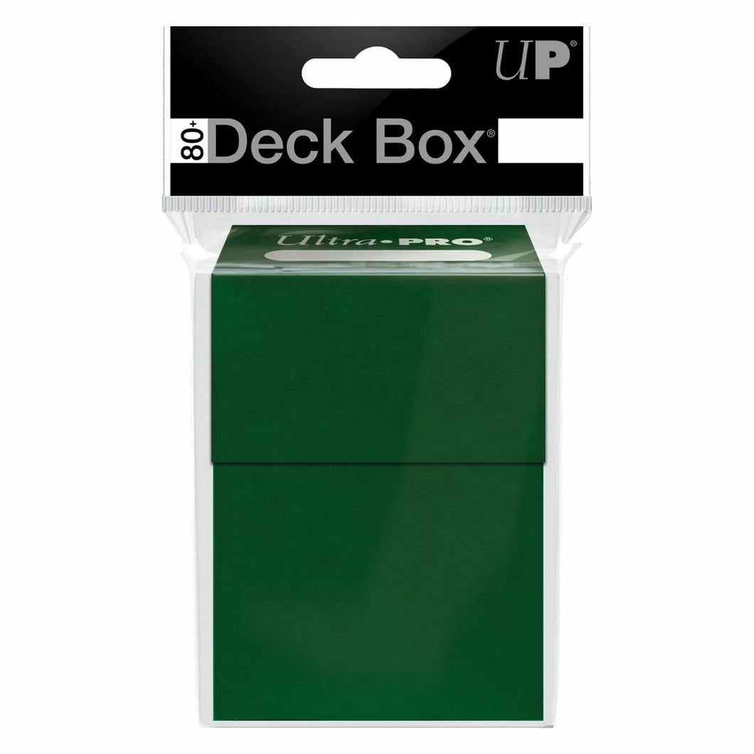 Forest Green Deck Box - 80ct Std Size - Ultra Pro