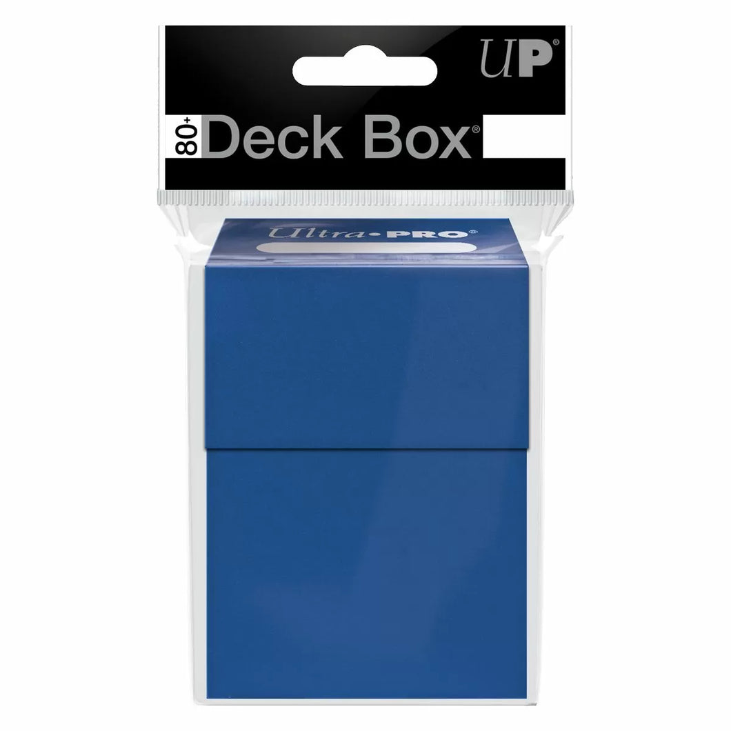 Pacific Blue Deck Box - 80ct Std Size - Ultra Pro